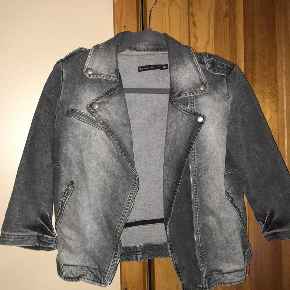 Cute Denim Moto jacket